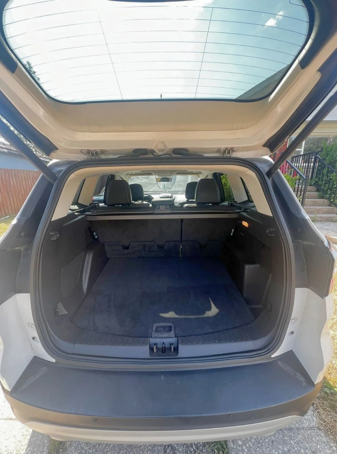 Sedan interior after detailing